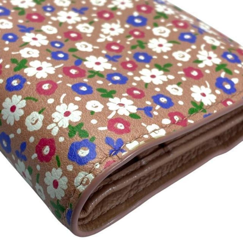 Miu Miu Wallet Folding Wallet Mini Wallet Pink Mu… - image 4